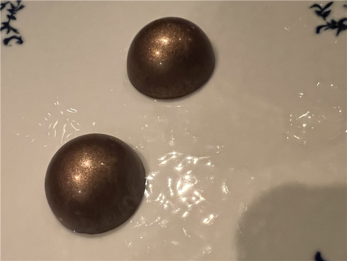 passion fruit chocolate petit fours